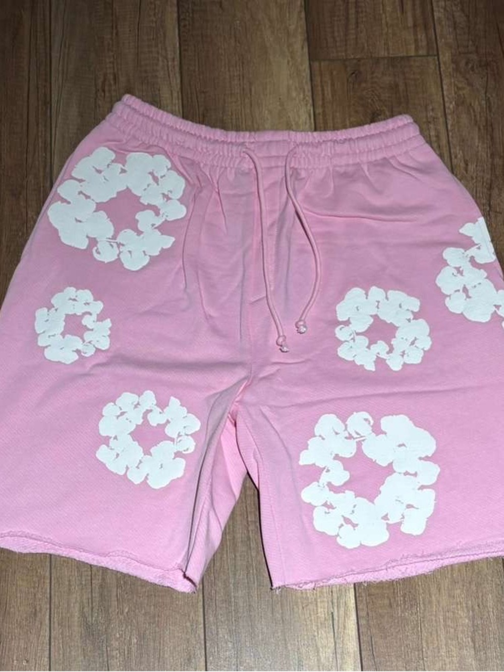 Denim Tears Pink Shorts Floral Graphic Shorts Brand New Mens Medium